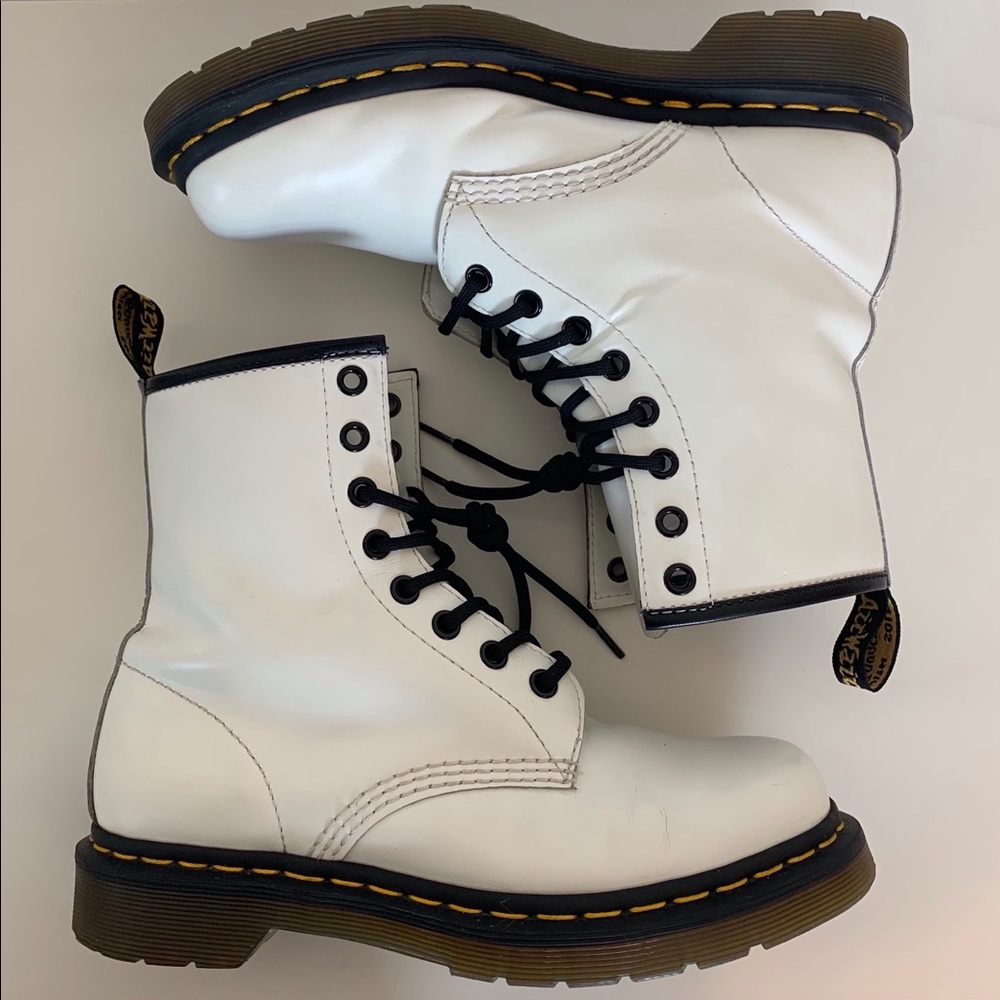 Dr. Martens 1460 Bex Smooth Leather Platform Boots